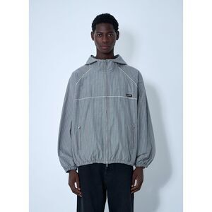 Miu Miu Men Check Hooded Jacket